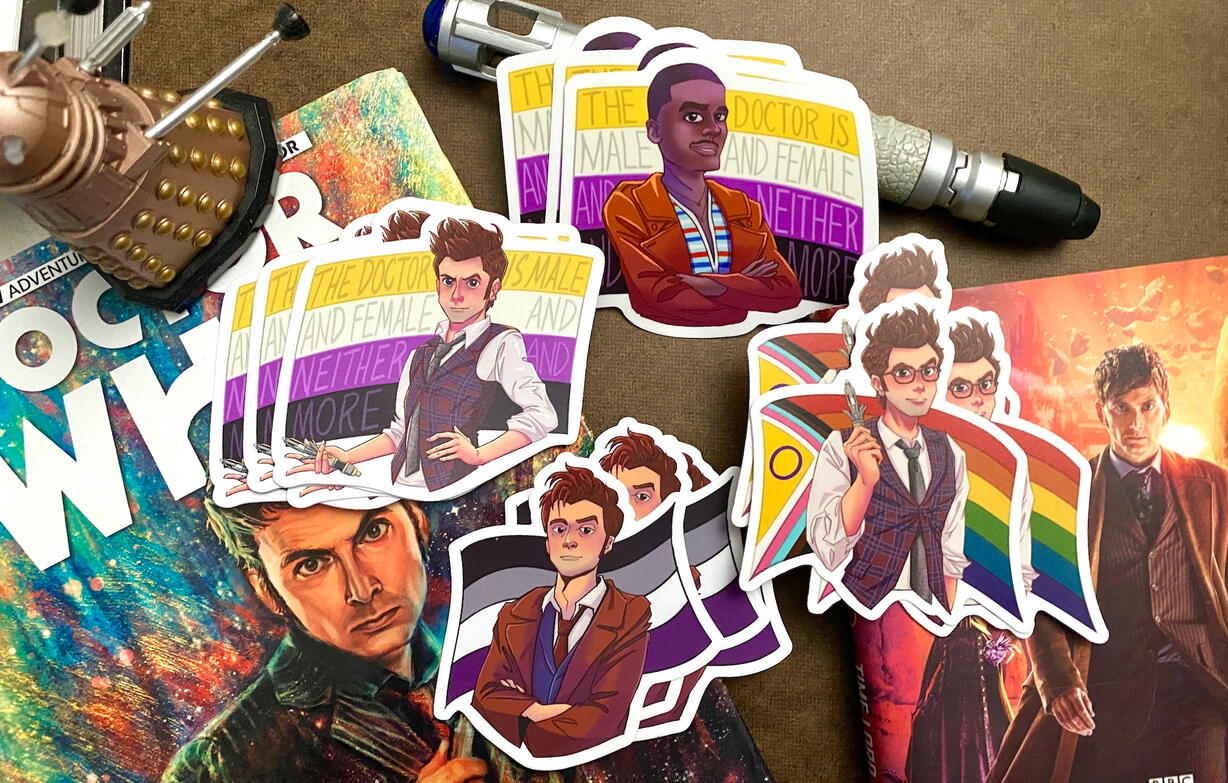 Doctor Who Stickers Doctor Who Stickers
